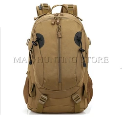 Mochila táctica 40L MOLLE para senderismo caza trekking 600D nylon