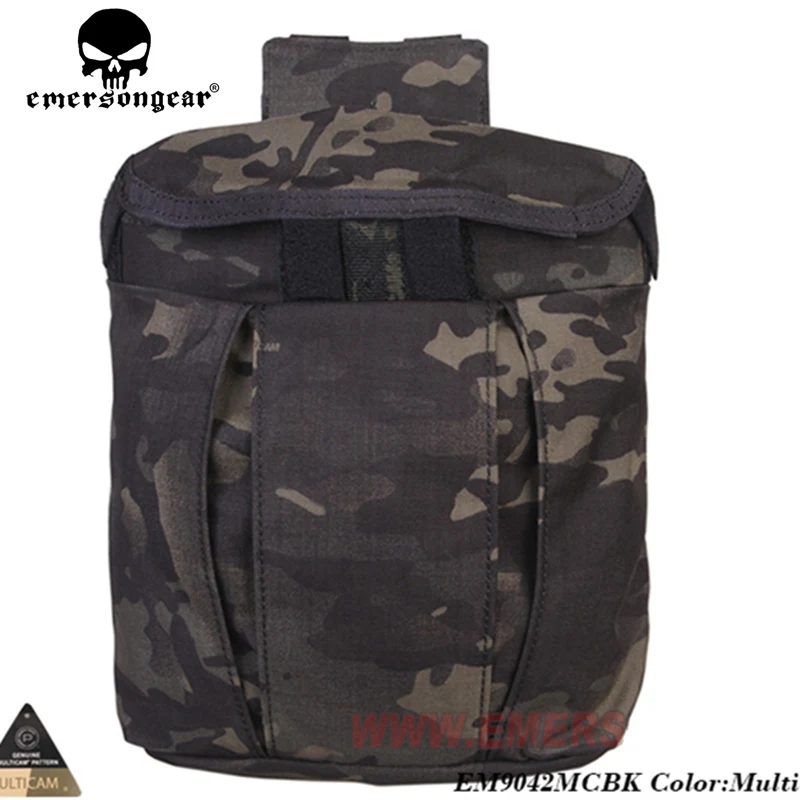 EmersonGear Multicam Tropic táctico bala clip reciclaje bolsa de comestibles bolsa de utilidad al aire libre bolsa Molle MCBK MCAD - imagen 3