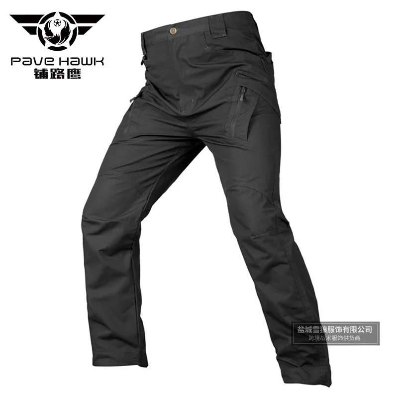 Pantalones tácticos de combate a cuadros para hombre, pantalón largo de camuflaje, ideal para senderismo al aire libre y entrenamiento de combate, talla grande 5XL, para primavera - imagen 5