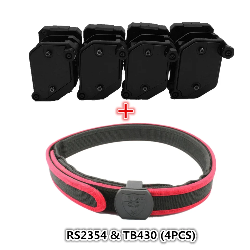 Cinturón de tiro táctico Skirmish IPSC, combinación perfecta con funda, bolsa de revista de velocidad para pistola magnética táctica rápida - imagen 4