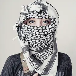 Bufanda táctica Keffiyeh Shemagh de algodón – Cálida invierno