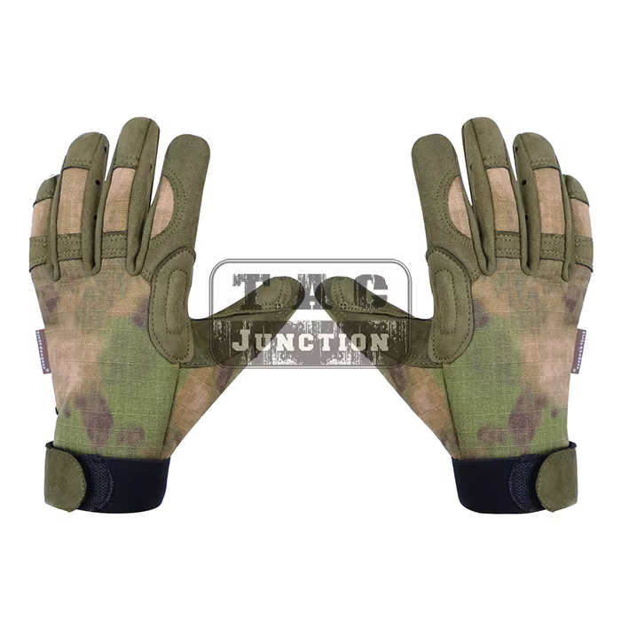 Emerson-guantes de camuflaje táctico para todo tipo de clima, guante ligero de dedo completo, cazador de tiro, Airsoft - imagen 3