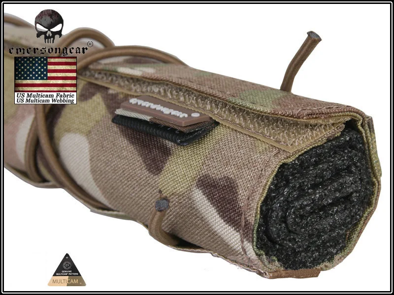 Emersongear-funda airsoft para pistola de caza, 22cm, color negro, verde, Multicam, AirSoft Accesorios - imagen 4