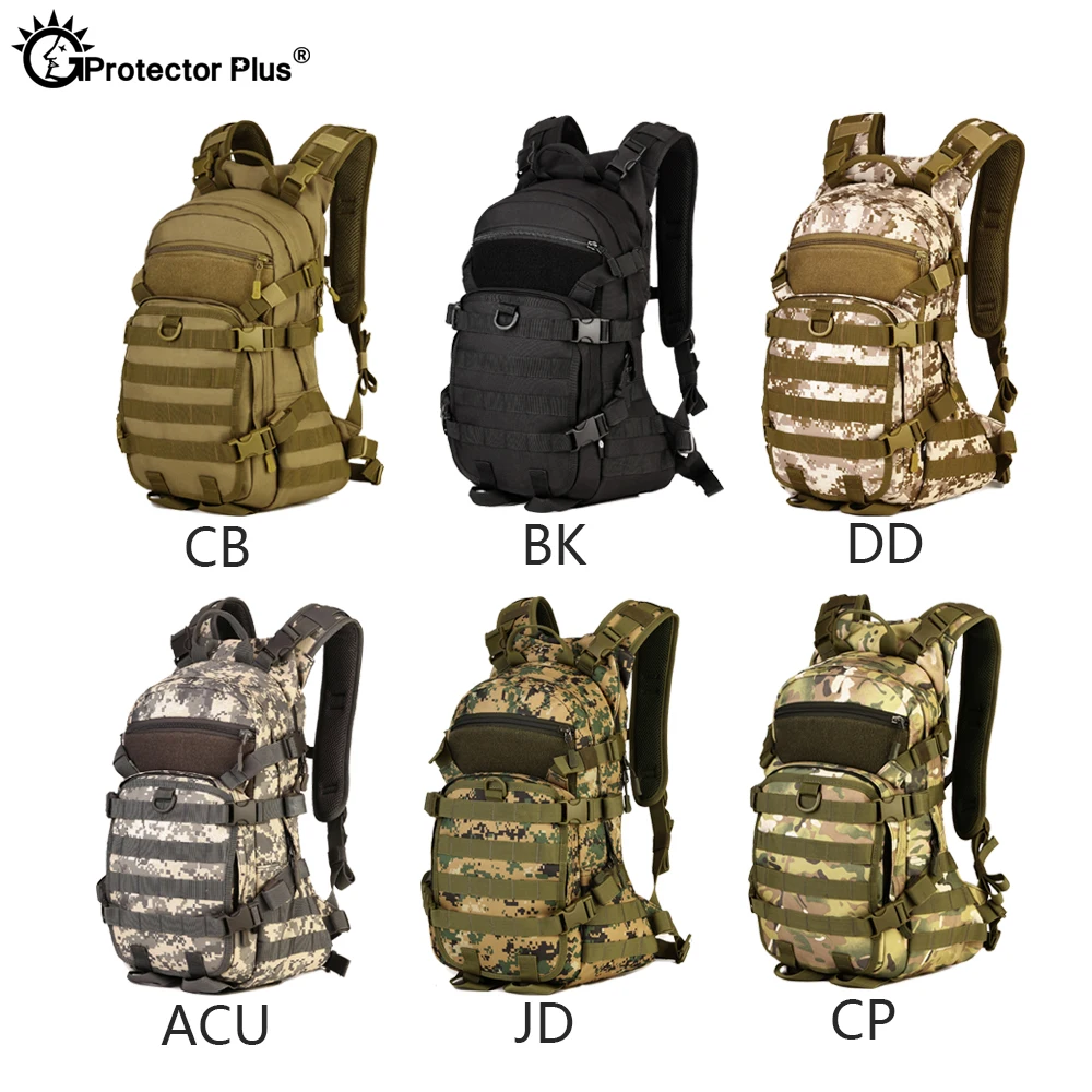 Mochila táctica protectora de 25L, impermeable, de alta calidad, para senderismo, caza, estilo militar, pequeña - imagen 5