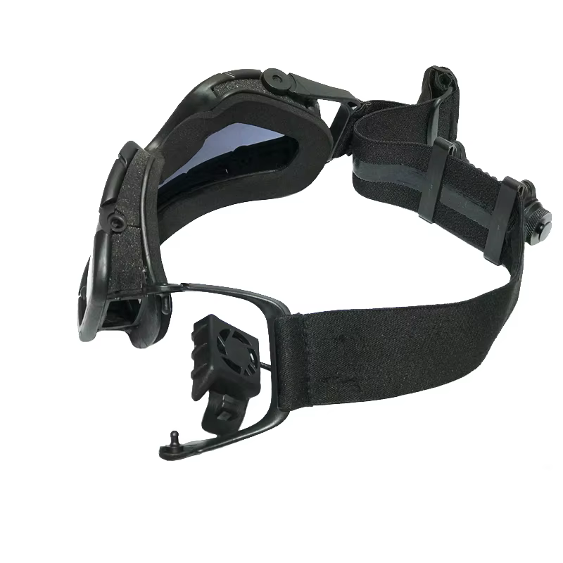 TAK YIYING-gafas antipolvo para exteriores, lentes anti-niebla, antibalísticas, con ventilador, para casco de Paintball y Airsoft - imagen 4