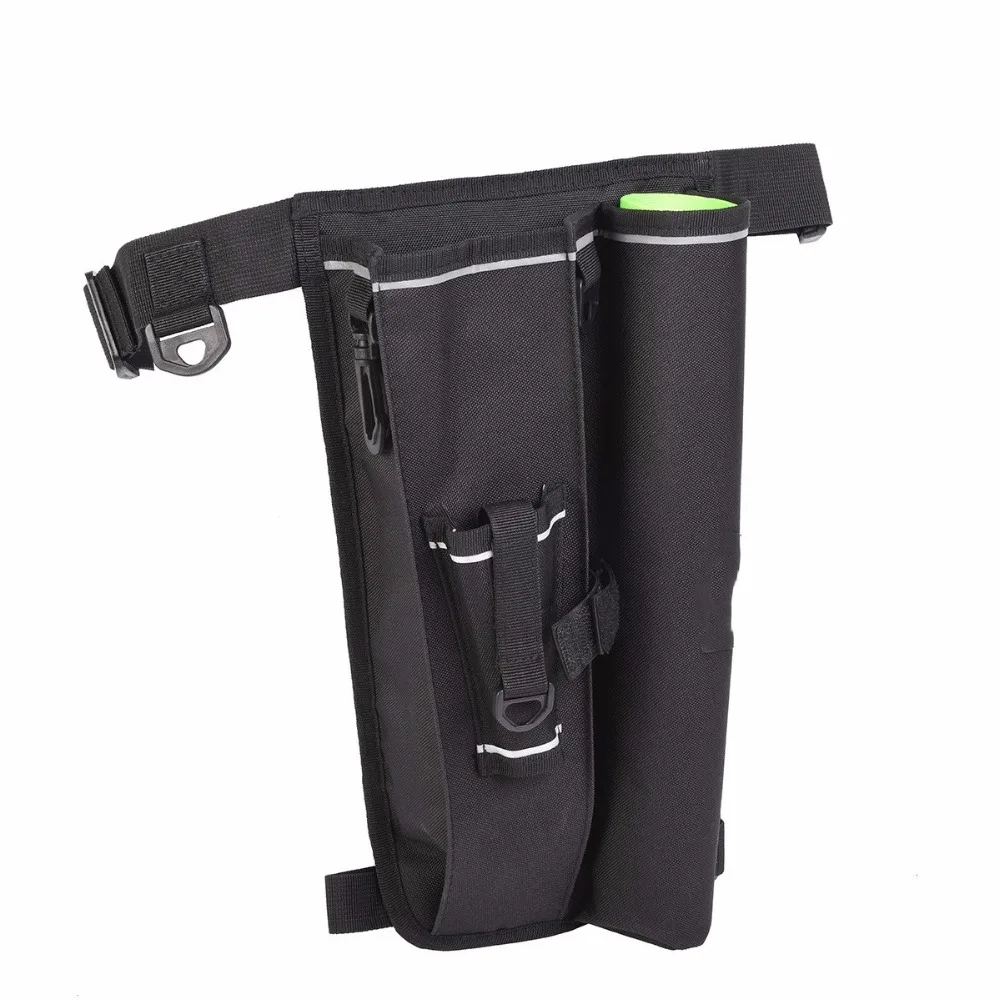 Bolsa de caza para soporte de caña, 32,5x7cm x 19, funda de pez, bolsa para pierna, muslo, equipo de pesca al aire libre - imagen 3
