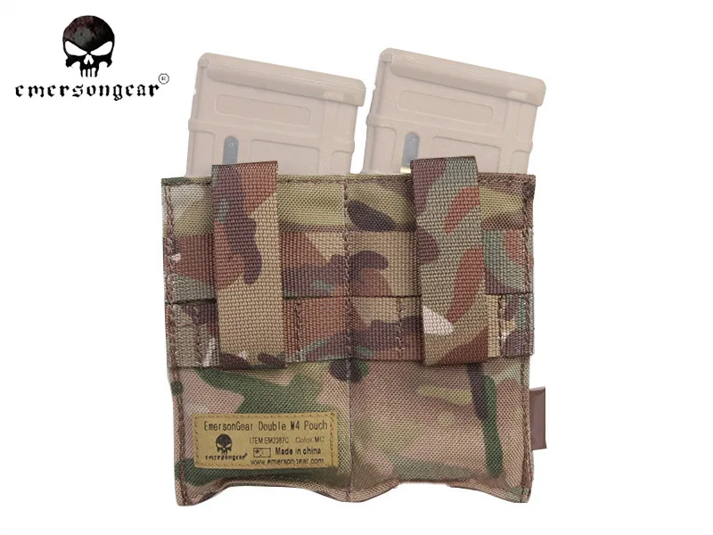 Emersongear-bolsa doble M4 Molle Airsoft Combat MAG, EM2387 - imagen 3