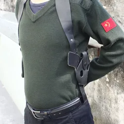 VULPO Funda hombro cuero PPK/PPKS táctica