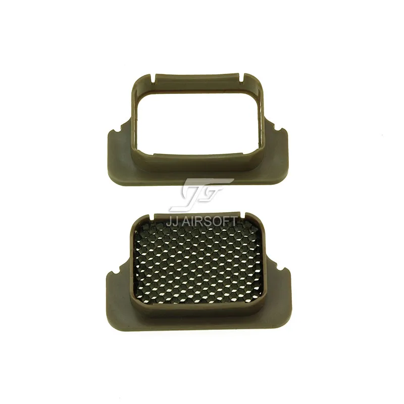 Lupa JJ Airsoft 3x con Killflash y XPS 3-2 punto rojo/verde (negro/bronceado) compre uno y obtenga uno gratis Killflash - imagen 5