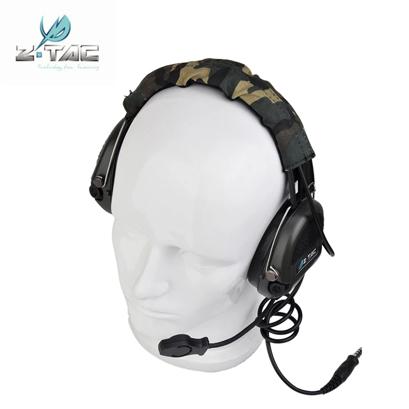 Auriculares tácticos Z-TAC para caza, audífonos con cancelación de ruido, captación Sordin, Pelto del ejército, Comta II, Softai, Z111, Airsoft - imagen 4