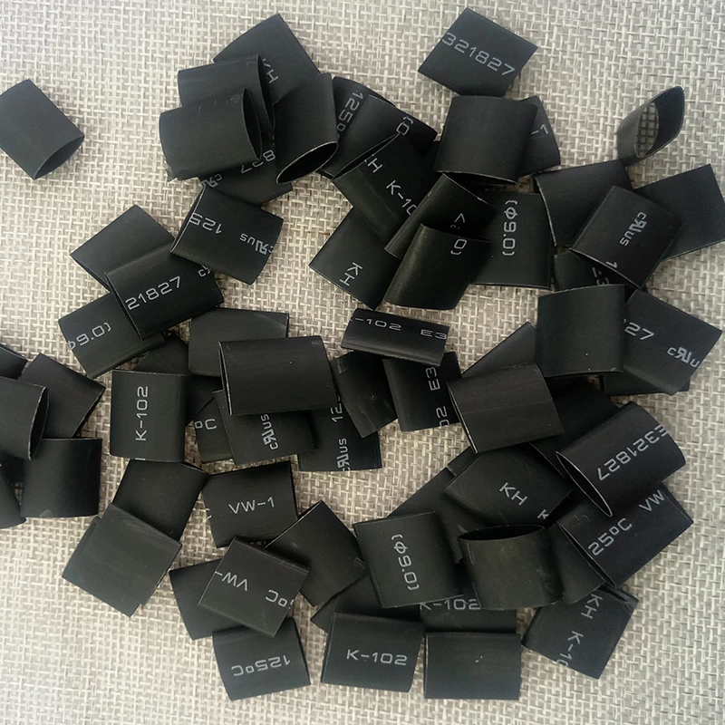 Tubo termorretráctil para tiro con arco, envoltura de alambre negro, accesorio de flecha, longitud 20M - imagen 5