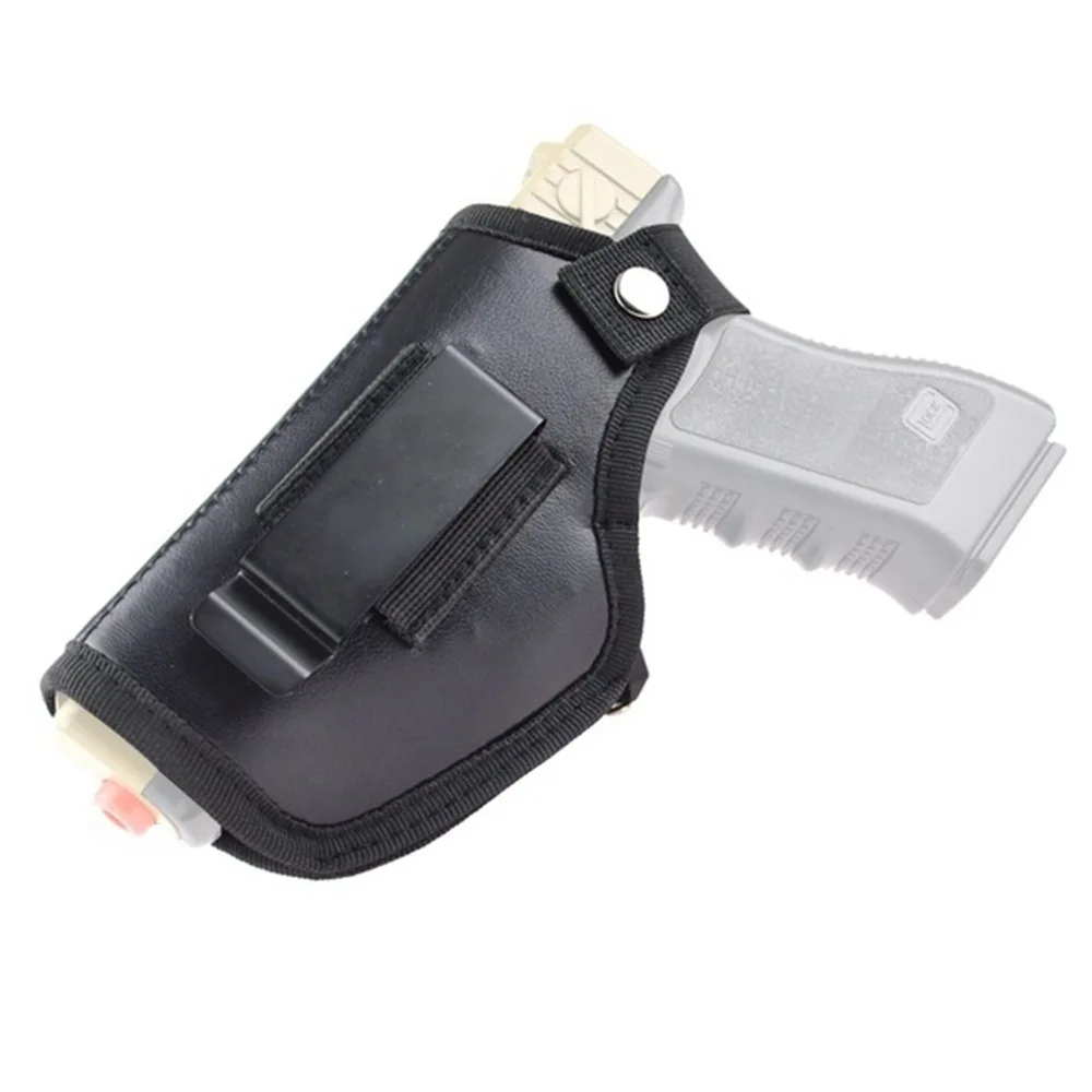 Funda táctica para pistola de caza, Funda de cuero con Clip oculto en la cintura interior, Glock/1911 - imagen 2