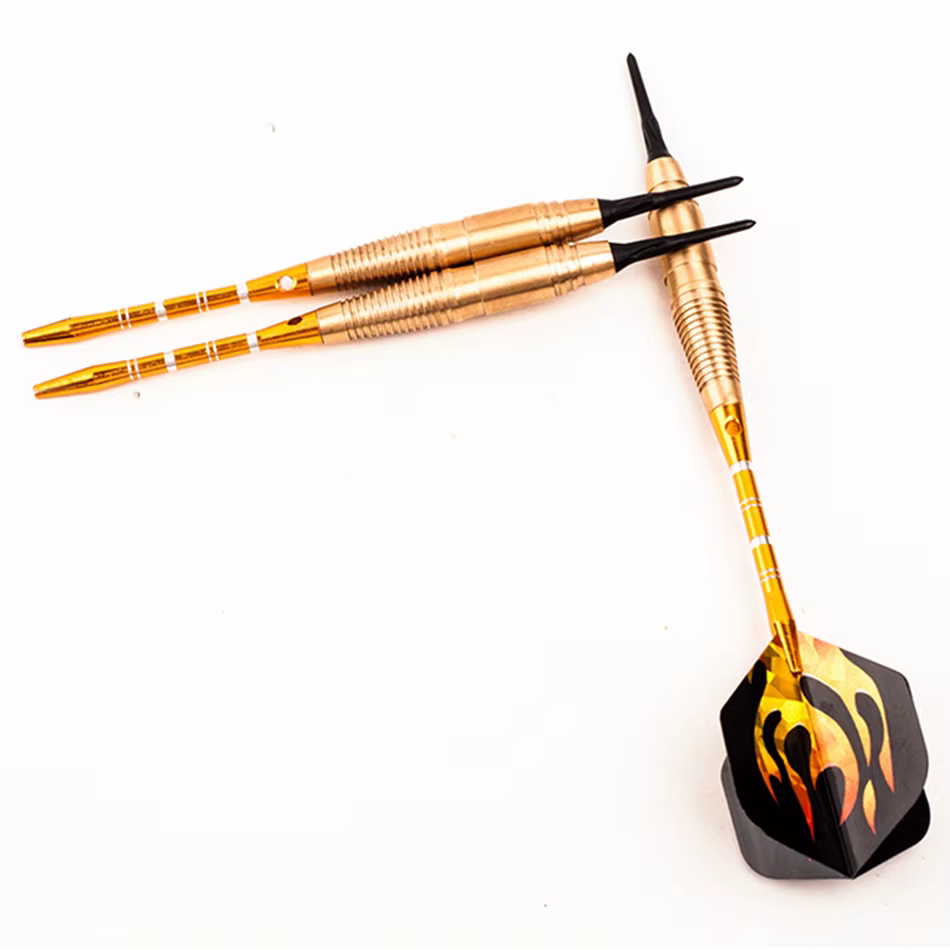 Dardos profesionales punta suave 20g – Juego acero cobre aluminio - imagen 4