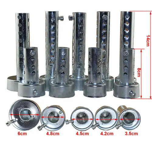 Silenciador de escape Universal para motocicleta, deflector DB Killer, 42/45/48/60mm - imagen 3