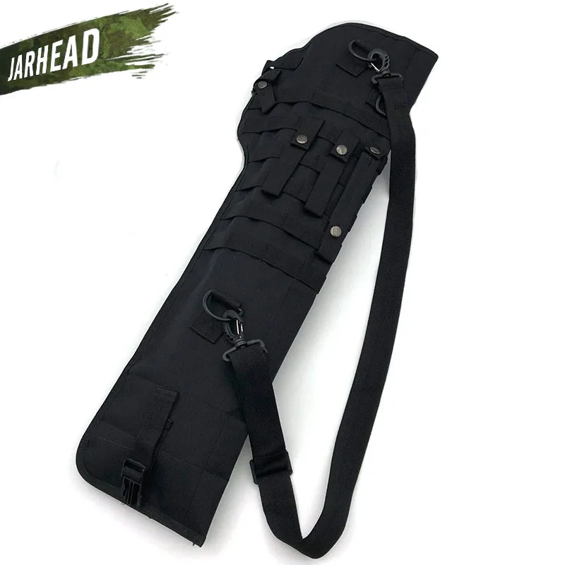Mochila de hombro táctica AK para Rifle Molle, eslinga de hombro militar, funda acolchada portátil para escopeta, cuchillo - imagen 3