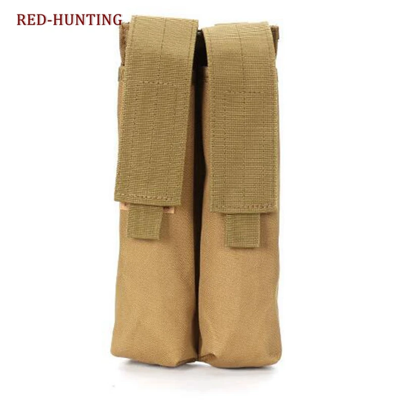 Bolsa táctica MOLLE P90 para revistas, bolsa de munición de doble pila, portador Mag, Multicam, 6 colores - imagen 4