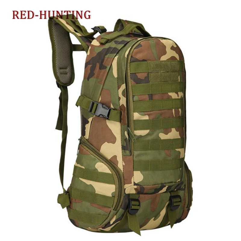 Mochila táctica militar de 35L, bolsa de viaje para exteriores, escalada, montañismo, deporte, Camping, senderismo - imagen 5