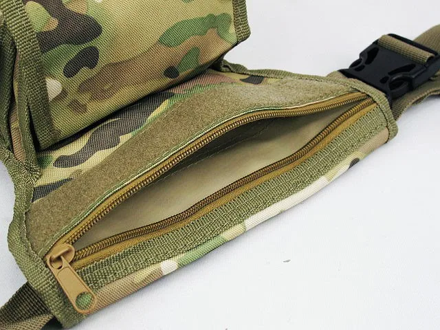 Bolsa de caza para armas tácticas, bolsa de cintura para pierna, bolsa deportiva para paseo, impermeable, utilidad para caída del muslo, equipo para exteriores, funda para pistola - imagen 3