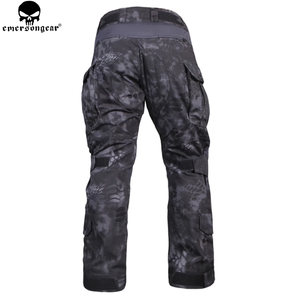 Emersongear-traje de uniforme de combate G3, camisa táctica, pantalones con rodilleras, ropa de caza, pantalones de combate TYP/Typhoon EM8586 y EM9351 - imagen 5