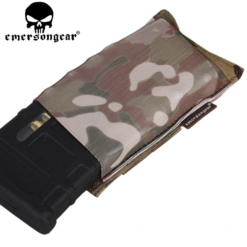 EmersonGear-Hunting Fast Draw MOLLE/PALS, alta velocidad, parte superior abierta única, 5,56 Rifle Magazine Mag Pouch Holster - imagen 5