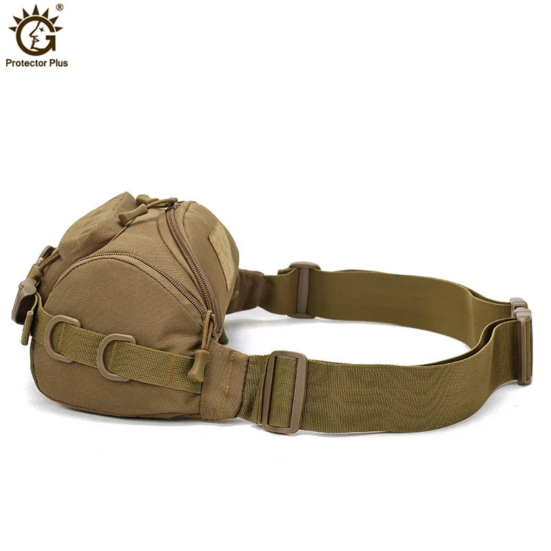 Riñonera táctica impermeable, riñonera, senderismo, pesca, deportes, caza, Camping, deporte, cinturón de bolsa militar, mochila militar - imagen 3