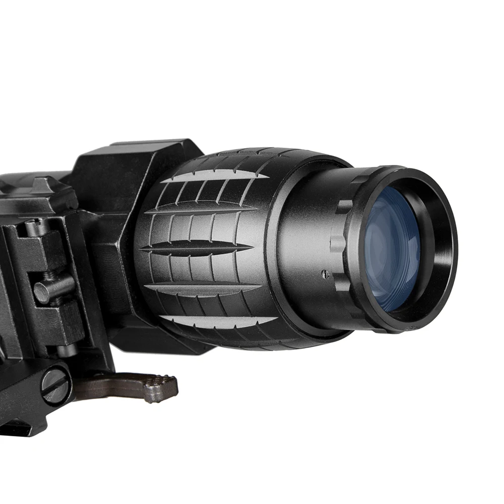 2025 Fire Wolf 3x lupa alcance táctico óptico mira telescópica de caza vuelos con apto para riel de pistola de Rifle de 20mm - imagen 5
