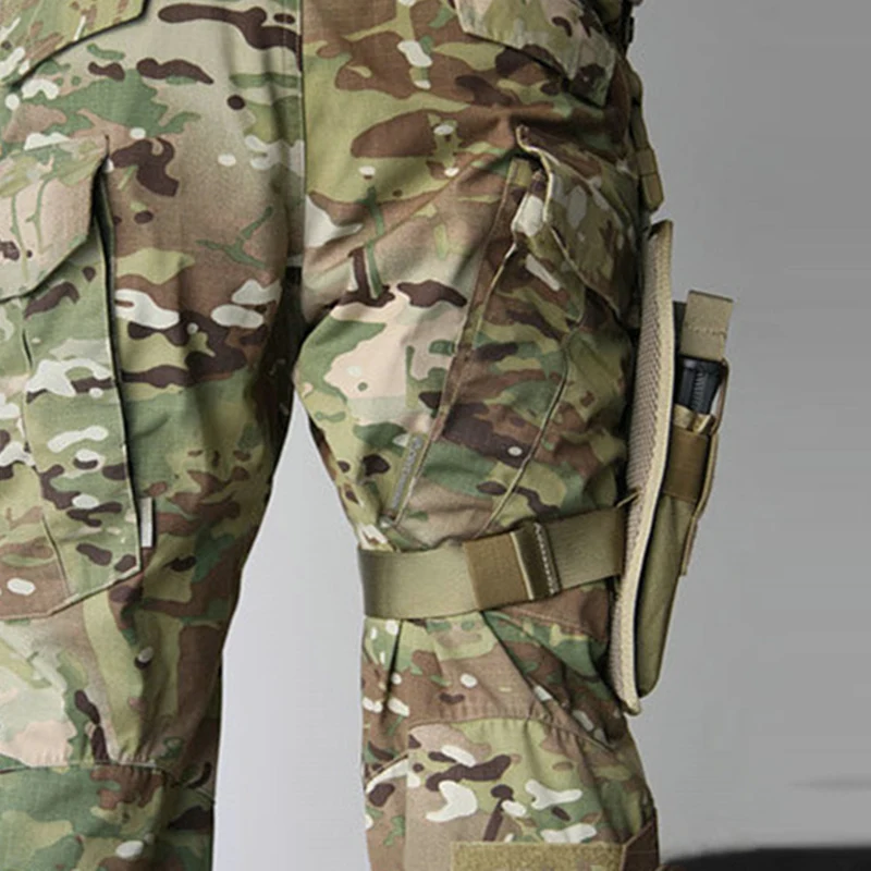 EmersonGear-Bolsa de muslo táctica Triple para caza, soporte magnético para MP5, MP7, KRI - imagen 4