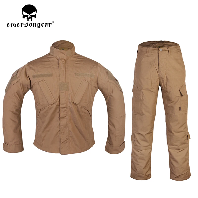 Emersongear-traje táctico BDU para hombre, ropa deportiva para caza al aire libre, chándal de combate para juego de guerra, conjunto deportivo de 2 piezas para otoño e invierno - imagen 5