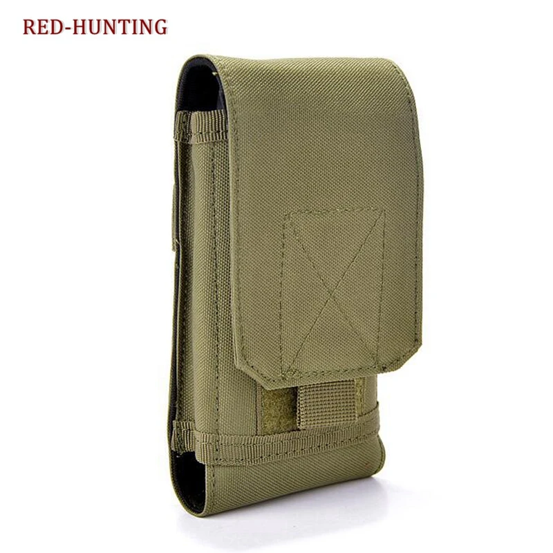 Funda militar de 5,5 pulgadas para teléfono móvil, funda de cintura para correr, cinturón táctico Molle para caza, bolsa de almacenamiento para teléfono - imagen 5