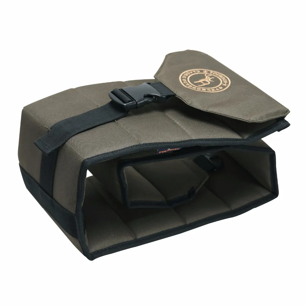 Tourbon-accesorios para pistola de caza, funda de protección acolchada para pistola de aire, plegable, portador de nailon 600D, tiro, 125cm - imagen 4