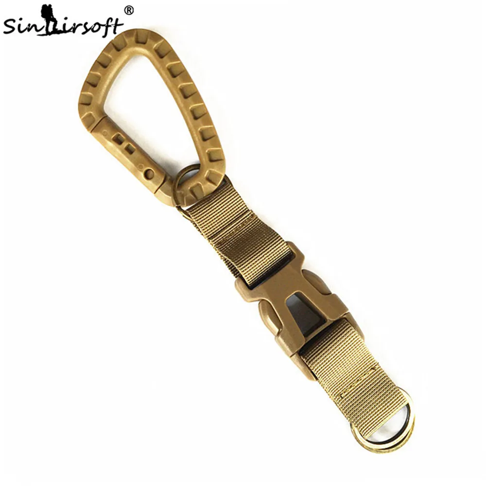 SINAIRSOFT-mochila táctica militar del ejército, pestillo de bloqueo multifuncional para caza al aire libre, Camping, senderismo, hebilla, accesorios de mosquetón - imagen 3