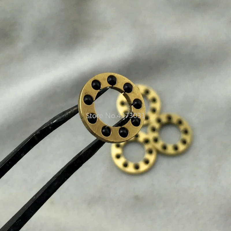 2 piezas Hinder XM18 Flipper rodamiento de cuchillo DIY cabeza de oso flipper rodamiento de bolas de acero herramientas de apertura rápida - imagen 3