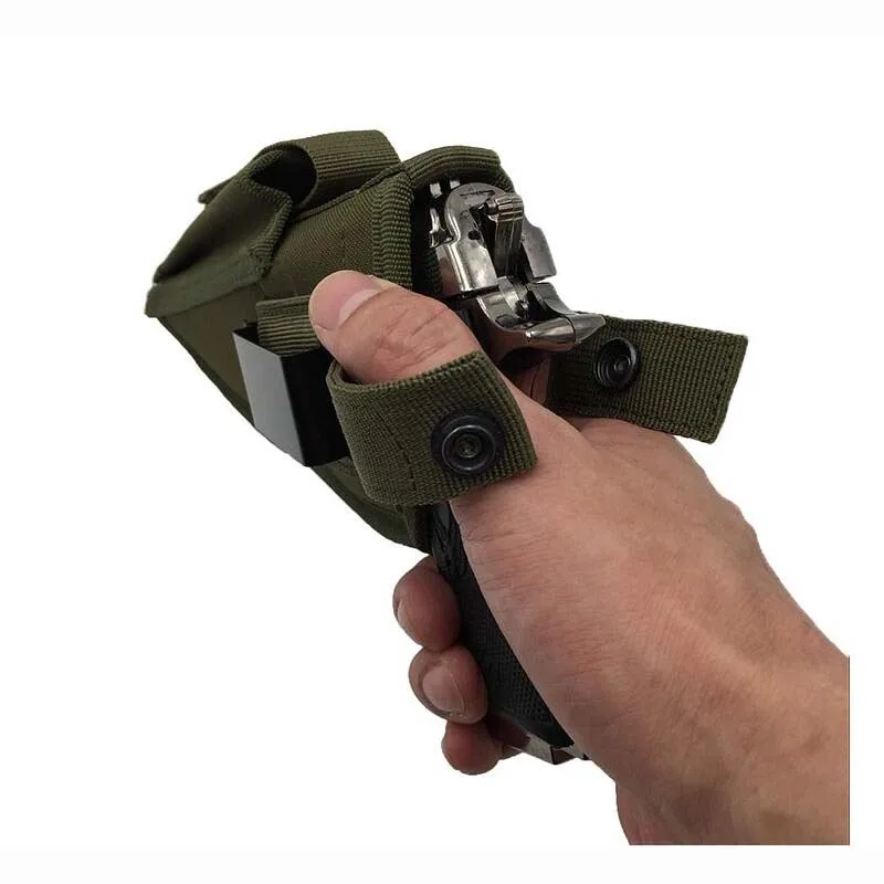 Accesorios para pistola de aire y funda intercambiable para revista de deportes al aire libre izquierda y derecha cubierta de correa de nailon - imagen 2