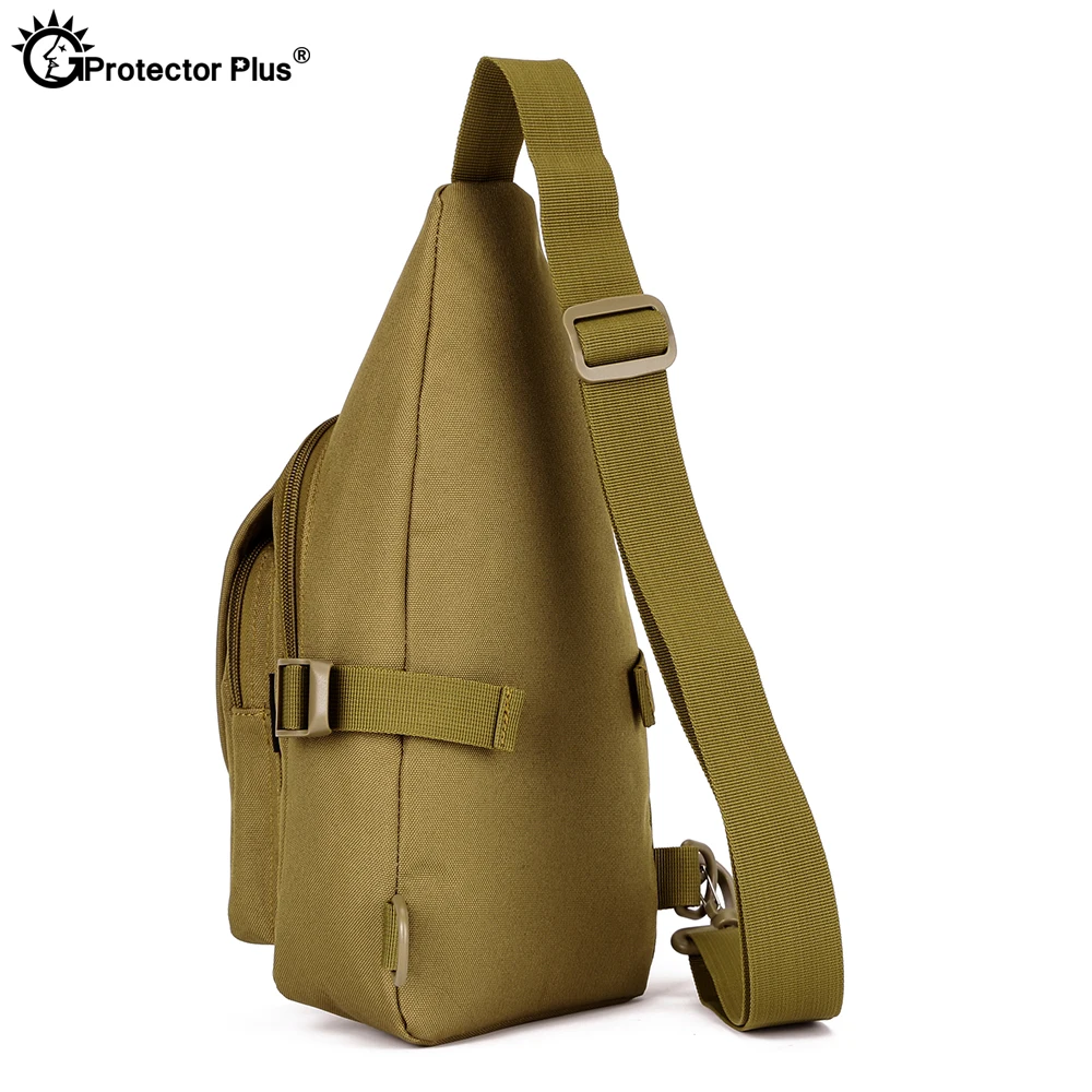 PROTECTOR PLUS Unisex, de nailon duradero para el pecho pequeño bolso de hombro, para viajes al aire libre, ocio, camuflaje, gran oferta - imagen 2