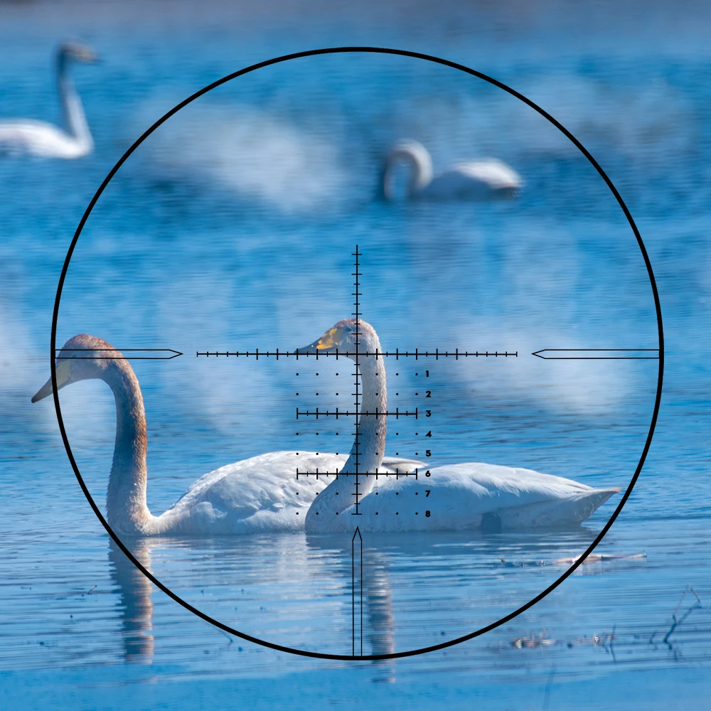 T-eagle-mira telescópica SFFLE 6-24x50 para Rifle de caza, visor óptico de nivel, enfoque lateral, miras de francotirador de largo alcance - imagen 3