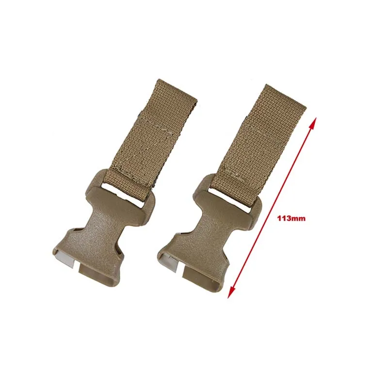 Chaleco táctico MOLLE con hebillas de conexión multifunción - imagen 3