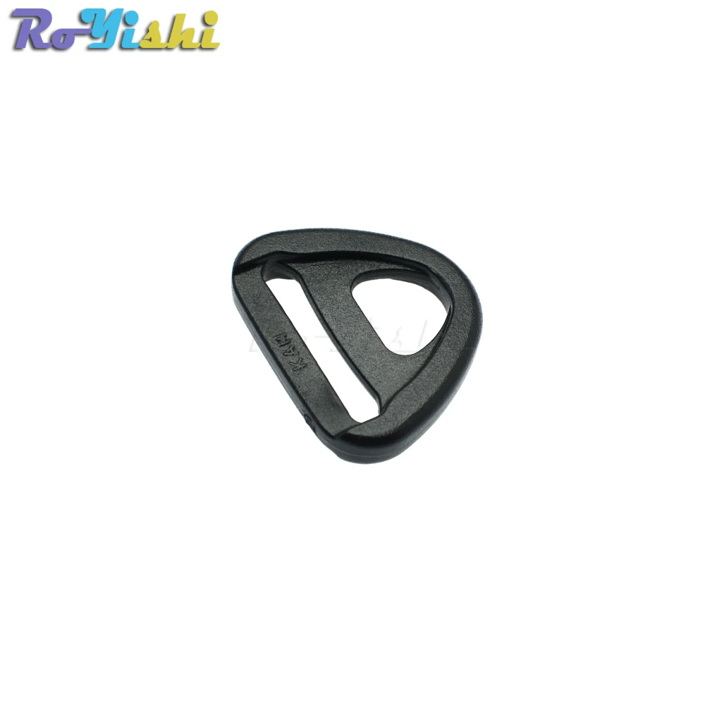 Ajustador de plástico de 3/4 "con Clip giratorio de barra, hebilla de inserción de bucle de anillo en D, correas de mochila, 20mm - imagen 4