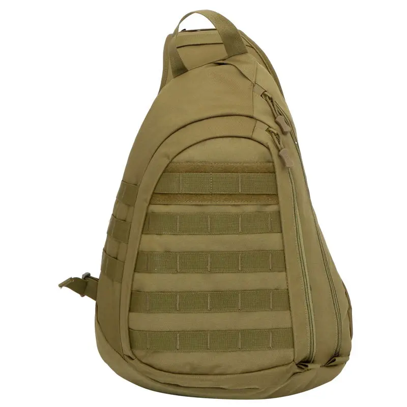 Mochila de pecho triangular impermeable para hombre, paquete de eslinga para deportes al aire libre, A4, un solo hombro, grande, cruzado - imagen 2