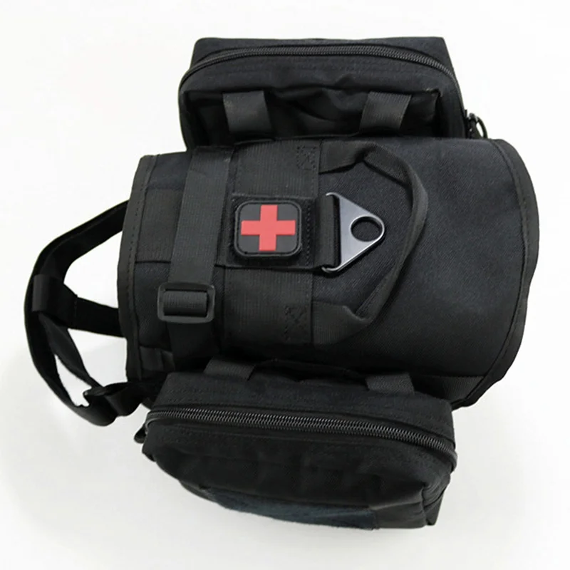 Chaleco táctico de arnés para perro, sistema Molle, bolsas desmontables, entrenamiento, policía, K9, ropa para mascotas, traje, chaleco de caza - imagen 5