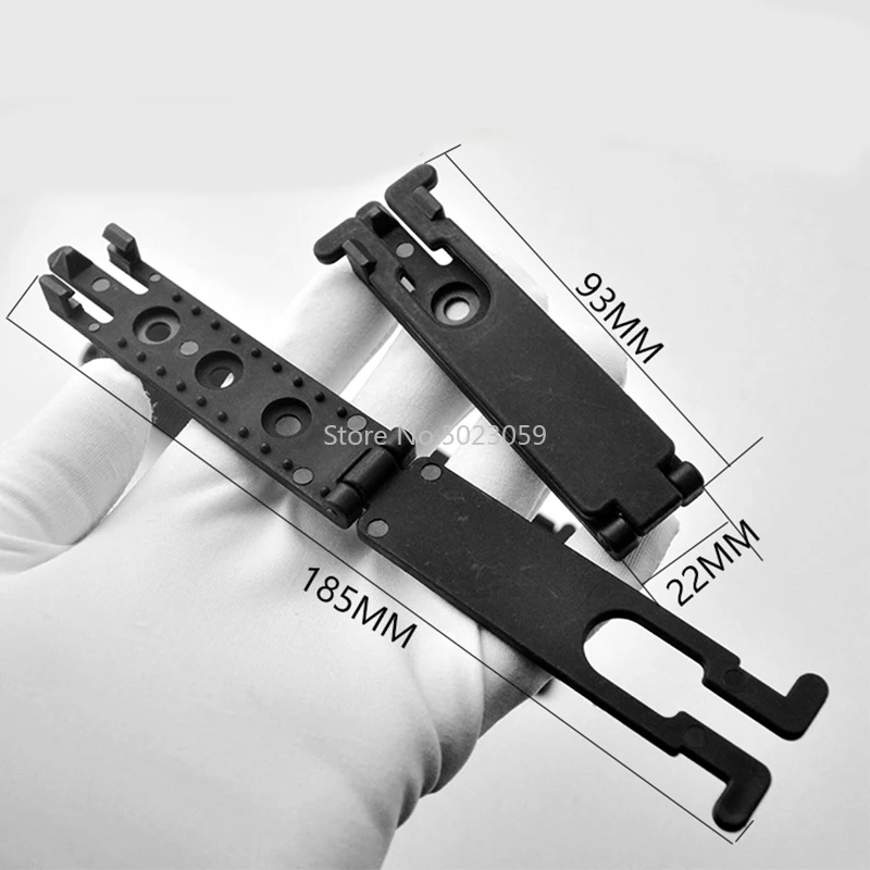 Sistema de Clip de cintura para vaina K, funda de MOLLE-LOK, Clip trasero KYDEX, Clip de transporte, hebilla MOLLE, 1 unidad - imagen 2