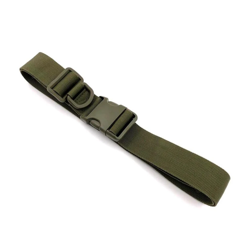 Cinturón táctico multifuncional para exteriores, cinturón Simple portátil de campo CS militar, cinturón de adiestramiento al aire libre de 120cm - imagen 4