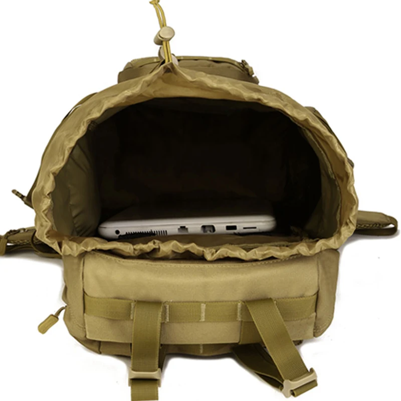 Mochila táctica militar para hombre, bolsa de viaje, Camping, escalada, montañismo, deporte al aire libre, Molle, ejército, senderismo - imagen 4