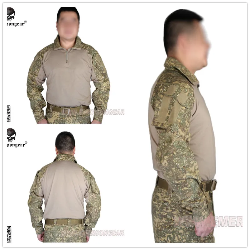 Emerson-Camiseta táctica G3 para airsoft, camisa de entrenamiento de equipo de combate, EM9245, US, Badlands BL