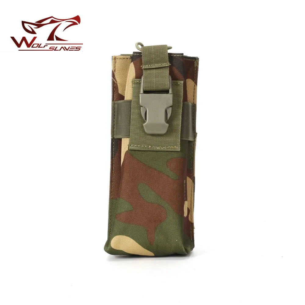 Bolsa táctica Molle para cinturón de Radio de caza, bolsa para deportes al aire libre, bolsa para interfono, chaleco, bolsa de herramientas, funda para walkie-talkie - imagen 5