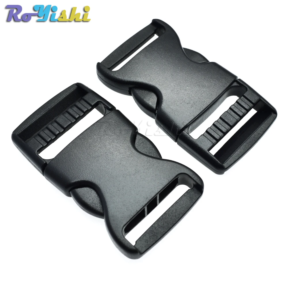 Hebilla de Liberación lateral de plástico para mochila, correas táctiles de equipaje para bolsa deportiva de viaje al aire libre, 1-1/4 "(32mm) - imagen 5