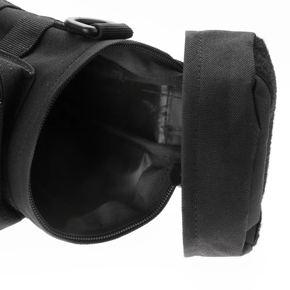 Bolsa para botella de agua para deportes al aire libre, sistema Molle de camuflaje, soporte para botella de agua, bolsa táctica para hervidor de agua de caza militar - imagen 5