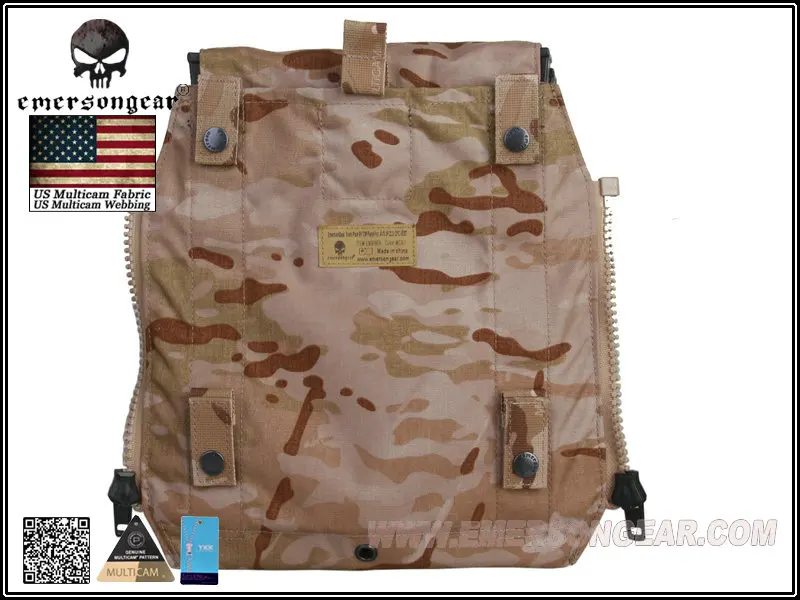 Paquete de portador de paquete de bolsa de chaleco táctico por Zip Panel AVS JPC2.0 CPC Multicam Arid EM9286A - imagen 3