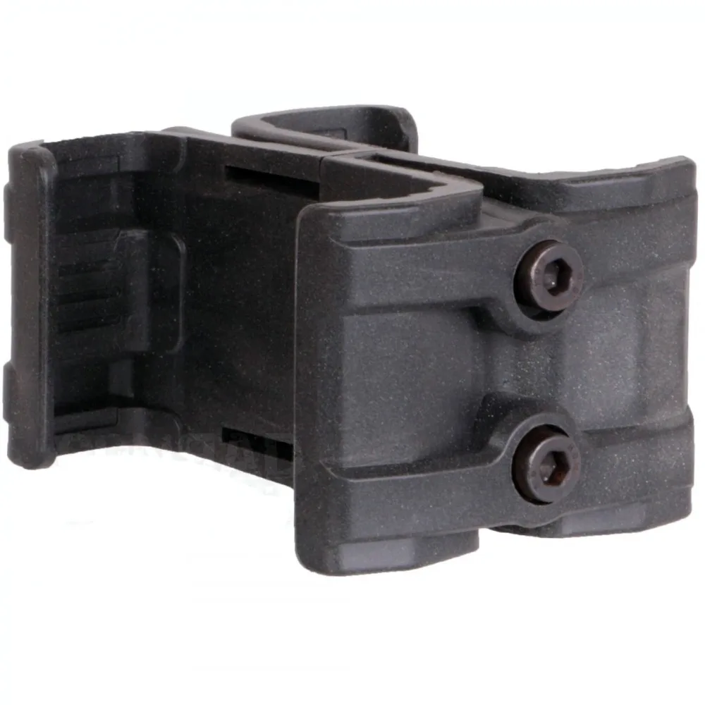 Airsoft cargador táctico conector paralelo M4 doble Mag acoplador Clip - imagen 5
