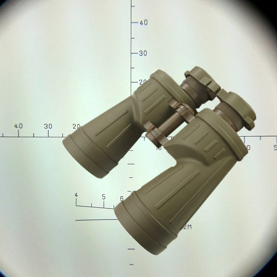 SKWoptics 10x50, binoculares para caza, telescopio de techo Bak4, retícula militar compacta, envío gratis