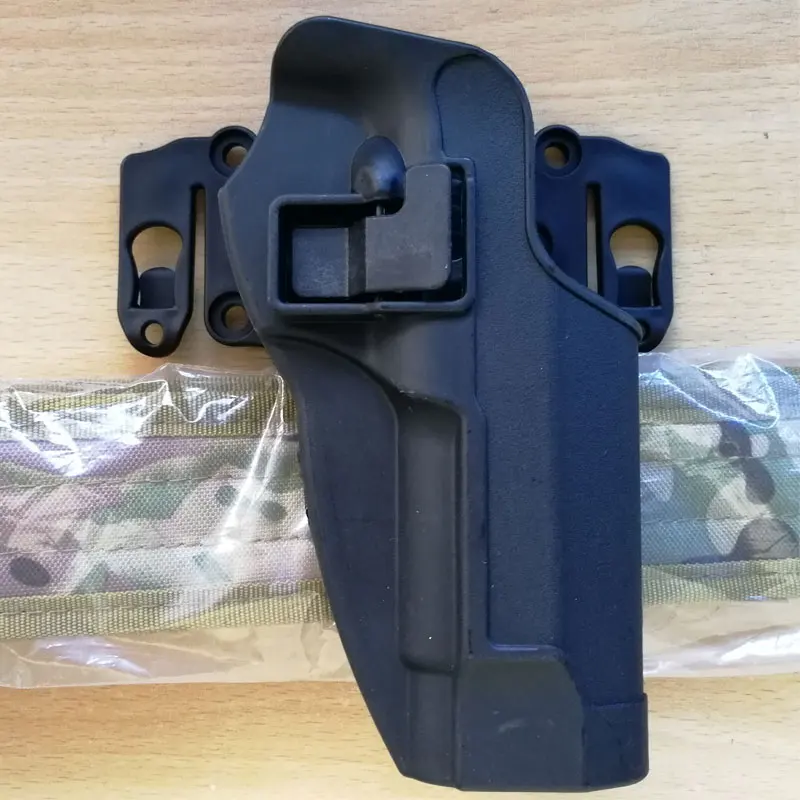 Funda de pistola táctica Airsoft M92 con adaptador Molle, funda de pistola oculta para mano derecha y cintura para M9 M92 - imagen 2